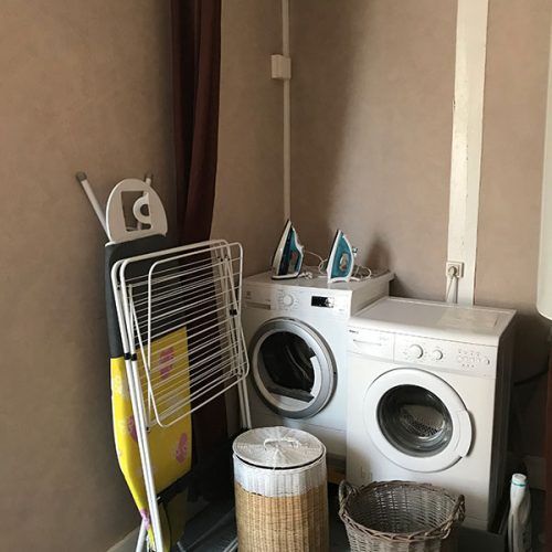 Laundry at Tim's Place in France