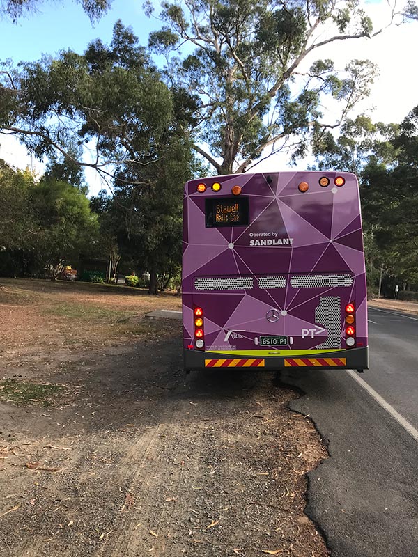 Tim's Place Vline Promo - bus driver