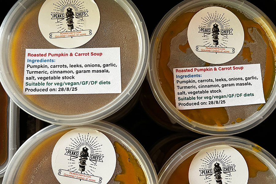 Heat and Eat cooked meals